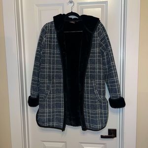 Ike Behar Patterned Coat